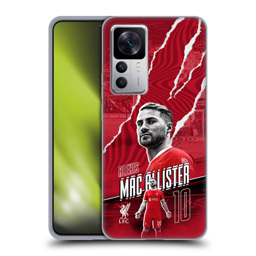 Liverpool Football Club 2023/24 First Team Alexis Mac Allister Soft Gel Case for Xiaomi 12T 5G / 12T Pro 5G / Redmi K50 Ultra 5G