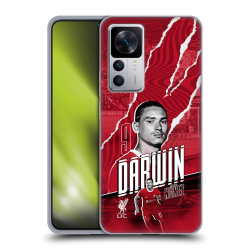 Liverpool Football Club 2023/24 First Team Darwin Núñez Soft Gel Case for Xiaomi 12T 5G / 12T Pro 5G / Redmi K50 Ultra 5G