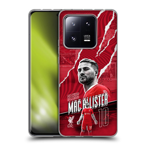 Liverpool Football Club 2023/24 First Team Alexis Mac Allister Soft Gel Case for Xiaomi 13 Pro 5G