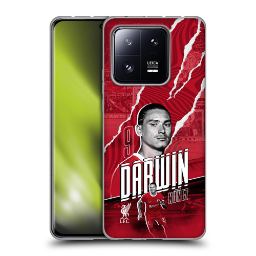 Liverpool Football Club 2023/24 First Team Darwin Núñez Soft Gel Case for Xiaomi 13 Pro 5G