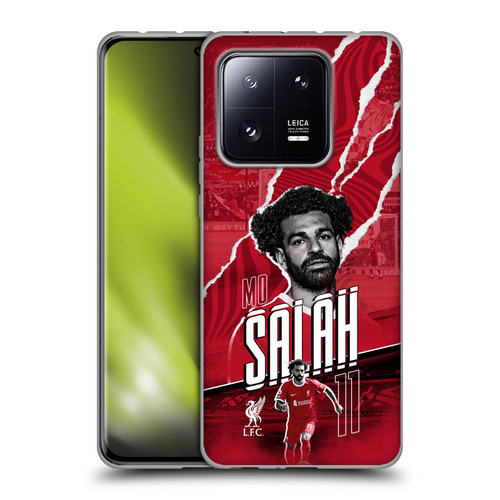 Liverpool Football Club 2023/24 First Team Mohamed Salah Soft Gel Case for Xiaomi 13 Pro 5G