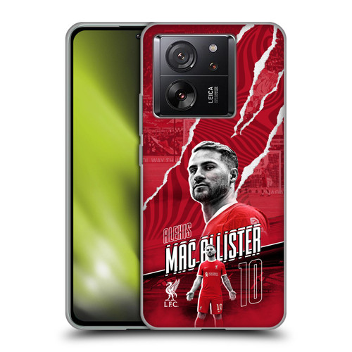 Liverpool Football Club 2023/24 First Team Alexis Mac Allister Soft Gel Case for Xiaomi 13T 5G / 13T Pro 5G