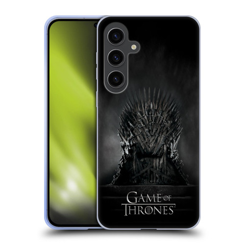 HBO Game of Thrones Key Art Iron Throne Soft Gel Case for Samsung Galaxy S24+ 5G