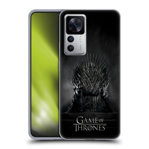 HBO Game of Thrones Key Art Iron Throne Soft Gel Case for Xiaomi 12T 5G / 12T Pro 5G / Redmi K50 Ultra 5G
