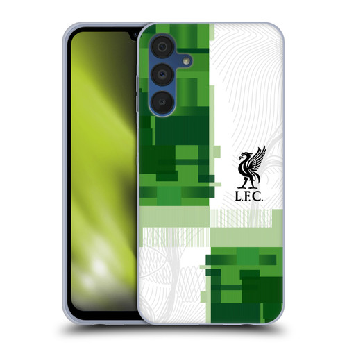 Liverpool Football Club 2023/24 Away Kit Soft Gel Case for Samsung Galaxy A15