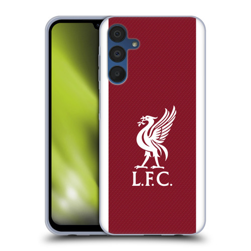 Liverpool Football Club 2023/24 Home Kit Soft Gel Case for Samsung Galaxy A15