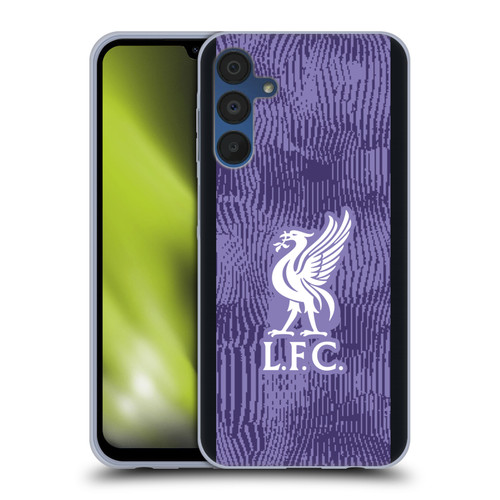 Liverpool Football Club 2023/24 Third Kit Soft Gel Case for Samsung Galaxy A15