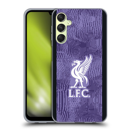 Liverpool Football Club 2023/24 Third Kit Soft Gel Case for Samsung Galaxy A24 4G / M34 5G