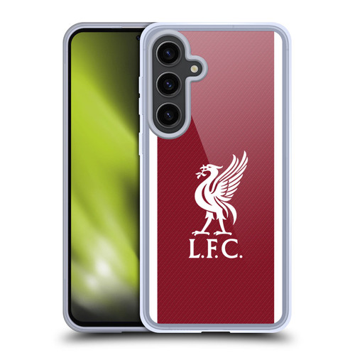 Liverpool Football Club 2023/24 Home Kit Soft Gel Case for Samsung Galaxy S24+ 5G