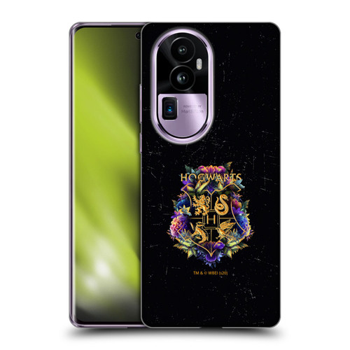 Harry Potter Deathly Hallows XXXI Hogwarts Crest 1 Soft Gel Case for OPPO Reno10 Pro+
