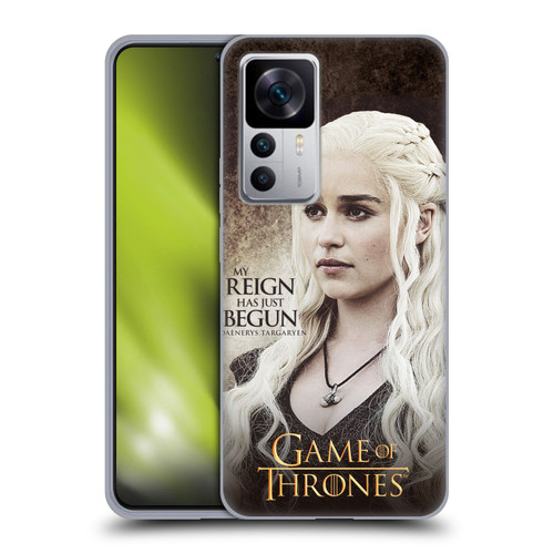 HBO Game of Thrones Character Quotes Daenerys Targaryen Soft Gel Case for Xiaomi 12T 5G / 12T Pro 5G / Redmi K50 Ultra 5G