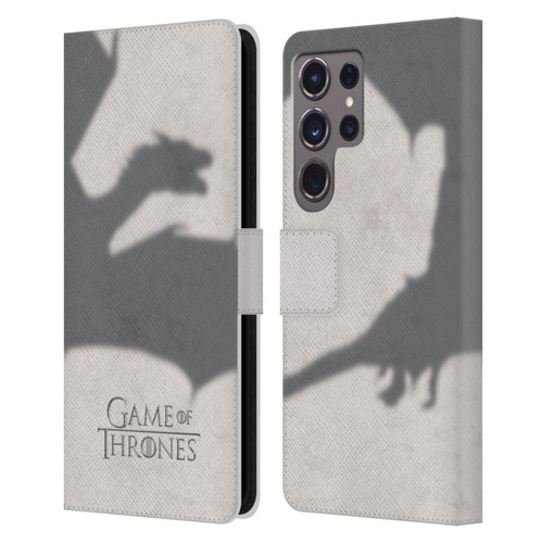 HBO Game of Thrones Key Art Dragon Leather Book Wallet Case Cover For Samsung Galaxy S24 Ultra 5G