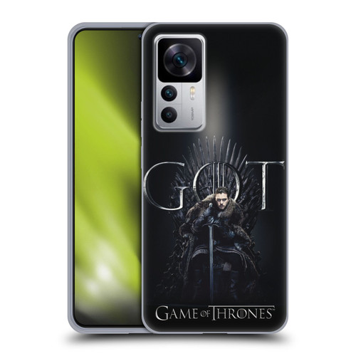 HBO Game of Thrones Season 8 For The Throne 1 Jon Snow Soft Gel Case for Xiaomi 12T 5G / 12T Pro 5G / Redmi K50 Ultra 5G