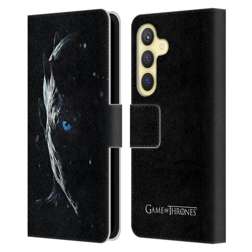 HBO Game of Thrones Season 7 Key Art Night King Leather Book Wallet Case Cover For Samsung Galaxy S24 5G