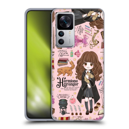Harry Potter Deathly Hallows XXXVII Hermione Pattern Soft Gel Case for Xiaomi 12T 5G / 12T Pro 5G / Redmi K50 Ultra 5G