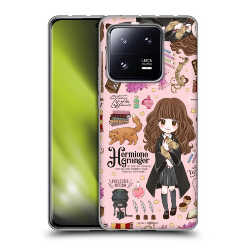 Harry Potter Deathly Hallows XXXVII Hermione Pattern Soft Gel Case for Xiaomi 13 Pro 5G