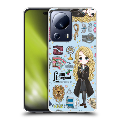 Harry Potter Deathly Hallows XXXVII Luna Pattern Soft Gel Case for Xiaomi 13 Lite 5G