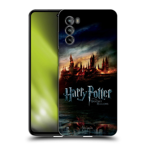 Harry Potter Deathly Hallows VIII Castle Soft Gel Case for Motorola Moto G82 5G