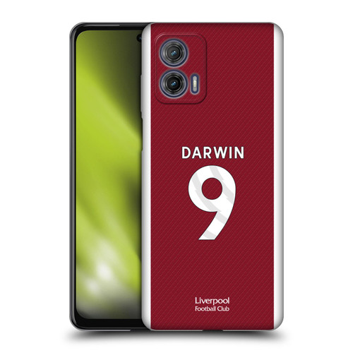 Liverpool Football Club 2023/24 Players Home Kit Darwin Núñez Soft Gel Case for Motorola Moto G73 5G