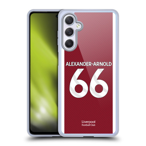 Liverpool Football Club 2023/24 Players Home Kit Trent Alexander-Arnold Soft Gel Case for Samsung Galaxy M54 5G