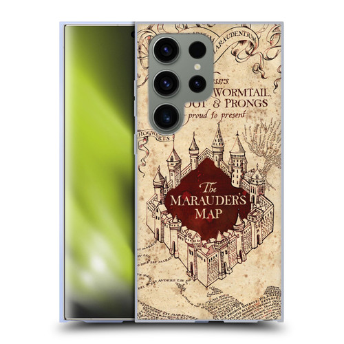 Harry Potter Prisoner Of Azkaban II The Marauder's Map Soft Gel Case for Samsung Galaxy S24 Ultra 5G
