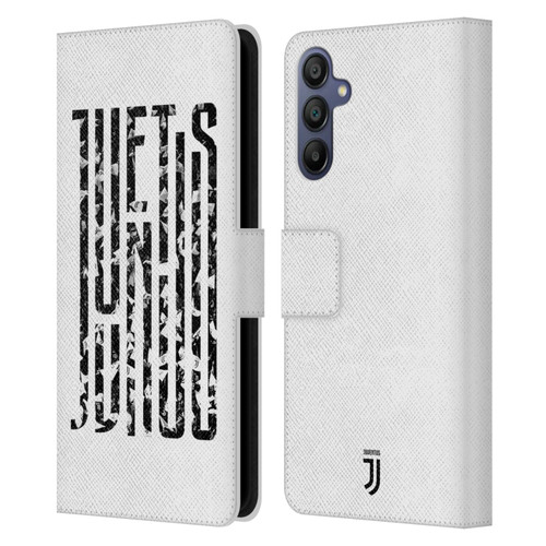 Juventus Football Club Graphic Logo  Fans Leather Book Wallet Case Cover For Samsung Galaxy A15