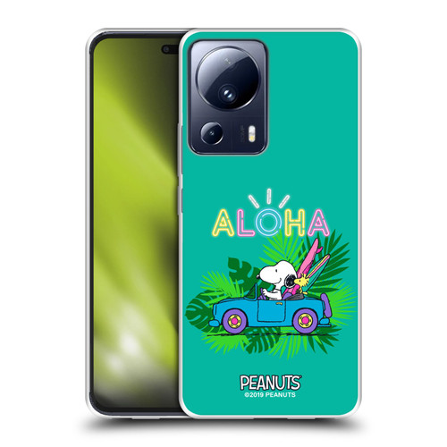 Peanuts Snoopy Aloha Disco Tropical Surf Soft Gel Case for Xiaomi 13 Lite 5G