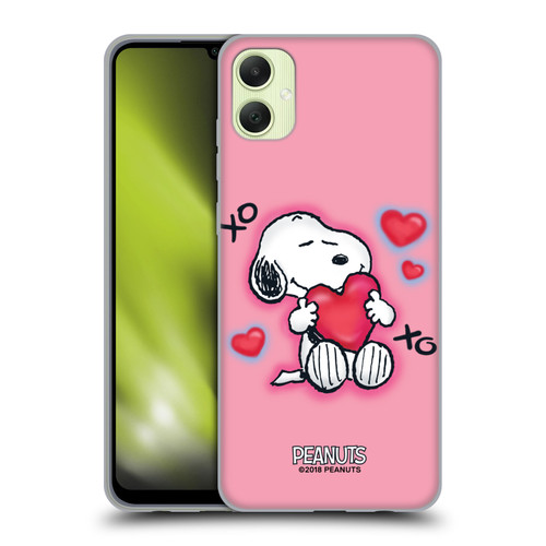 Peanuts Snoopy Boardwalk Airbrush XOXO Soft Gel Case for Samsung Galaxy A05