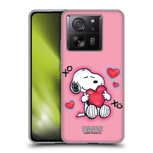 Peanuts Snoopy Boardwalk Airbrush XOXO Soft Gel Case for Xiaomi 13T 5G / 13T Pro 5G