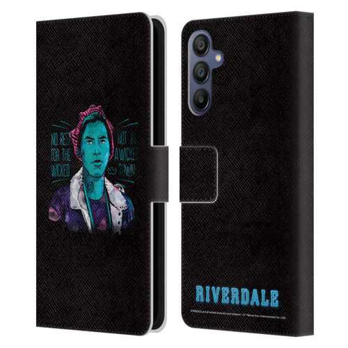Riverdale Art Jughead Jones Leather Book Wallet Case Cover For Samsung Galaxy A15