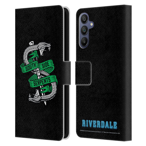 Riverdale Art South Side Serpents Leather Book Wallet Case Cover For Samsung Galaxy A15