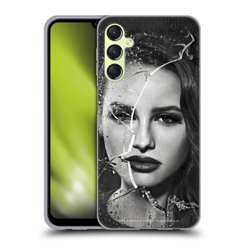 Riverdale Broken Glass Portraits Cheryl Blossom Soft Gel Case for Samsung Galaxy A24 4G / M34 5G