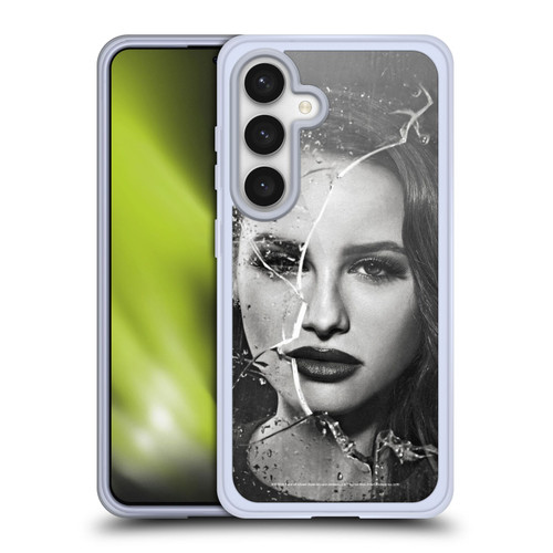 Riverdale Broken Glass Portraits Cheryl Blossom Soft Gel Case for Samsung Galaxy S24 5G