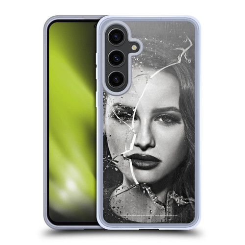 Riverdale Broken Glass Portraits Cheryl Blossom Soft Gel Case for Samsung Galaxy S24+ 5G