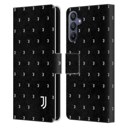 Juventus Football Club Lifestyle 2 Logomark Pattern Leather Book Wallet Case Cover For Samsung Galaxy A15