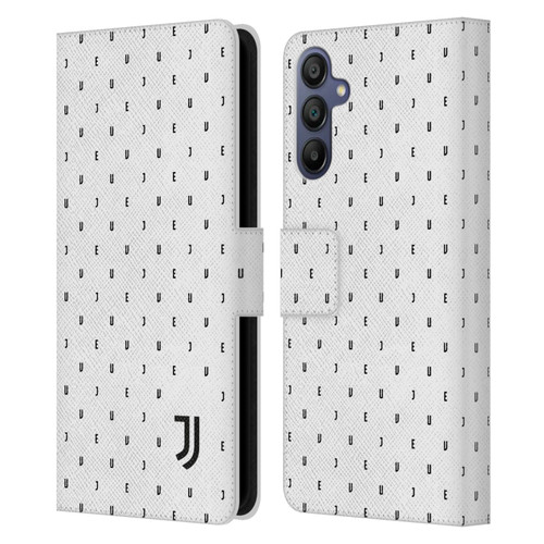 Juventus Football Club Lifestyle 2 White Logo Type Pattern Leather Book Wallet Case Cover For Samsung Galaxy A15