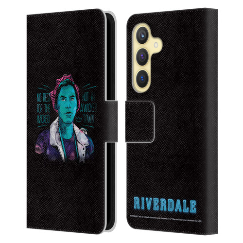 Riverdale Art Jughead Jones Leather Book Wallet Case Cover For Samsung Galaxy S24 5G