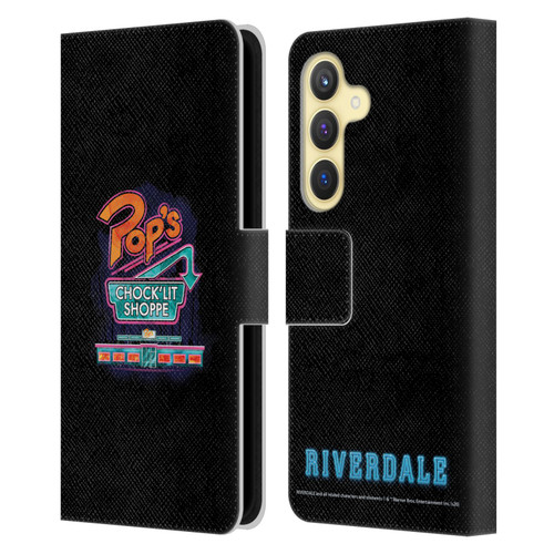 Riverdale Art Pop's Leather Book Wallet Case Cover For Samsung Galaxy S24 5G