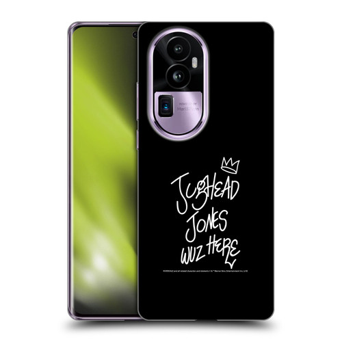 Riverdale Graphic Art Jughead Wuz Here Soft Gel Case for OPPO Reno10 Pro+