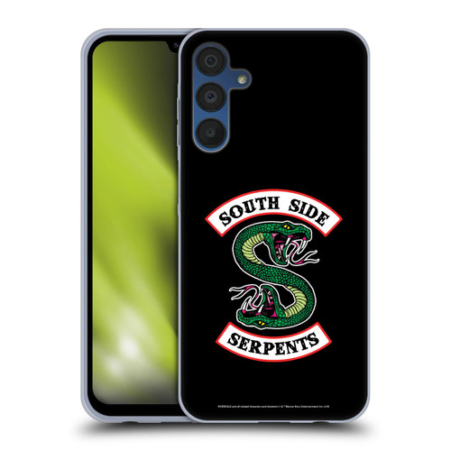 Riverdale Graphic Art South Side Serpents Soft Gel Case for Samsung Galaxy A15