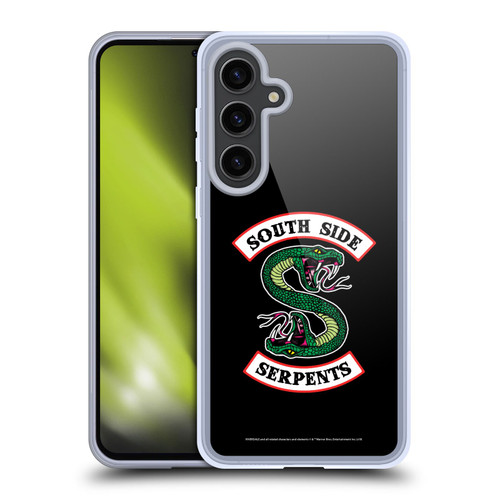 Riverdale Graphic Art South Side Serpents Soft Gel Case for Samsung Galaxy S24+ 5G