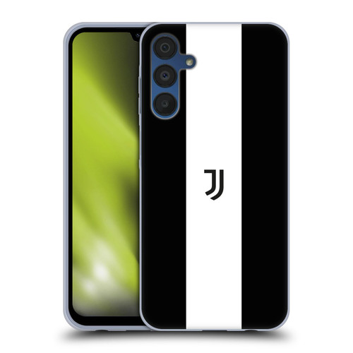 Juventus Football Club Lifestyle 2 Bold White Stripe Soft Gel Case for Samsung Galaxy A15
