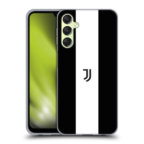 Juventus Football Club Lifestyle 2 Bold White Stripe Soft Gel Case for Samsung Galaxy A24 4G / M34 5G