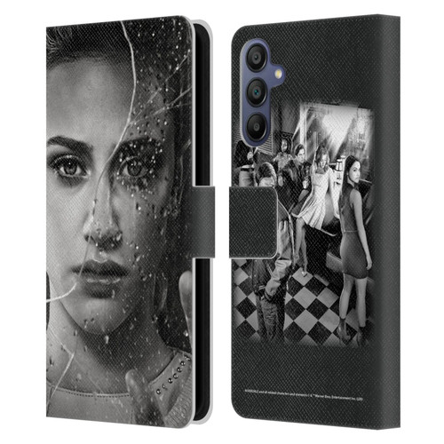 Riverdale Broken Glass Portraits Betty Cooper Leather Book Wallet Case Cover For Samsung Galaxy A15