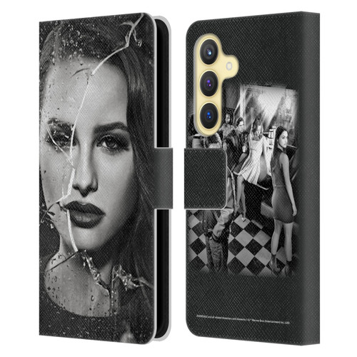 Riverdale Broken Glass Portraits Cheryl Blossom Leather Book Wallet Case Cover For Samsung Galaxy S24 5G