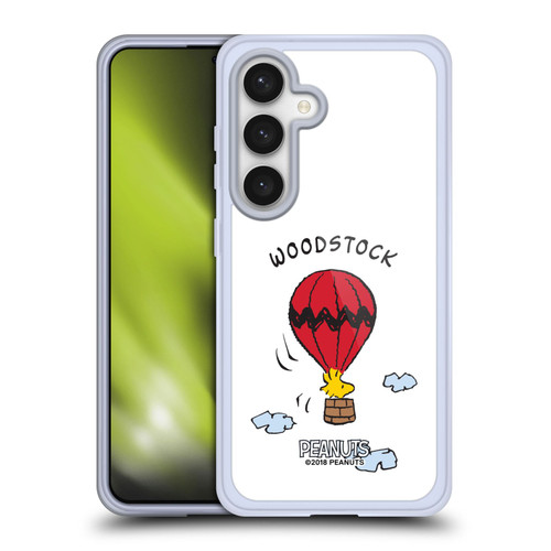Peanuts Characters Woodstock Soft Gel Case for Samsung Galaxy S24 5G & MagSafe