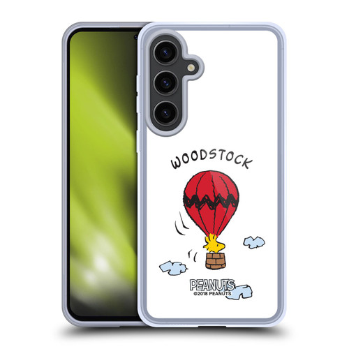 Peanuts Characters Woodstock Soft Gel Case for Samsung Galaxy S24+ 5G