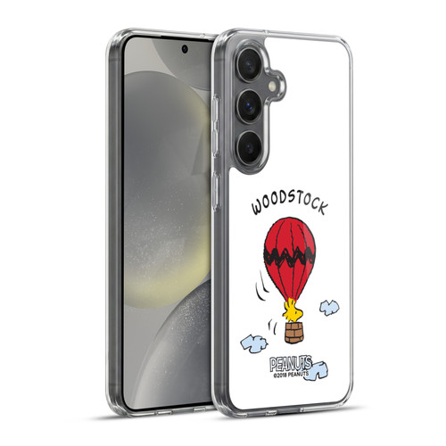 Peanuts Characters Woodstock Soft Gel Case for Samsung Galaxy S24+ 5G & MagSafe