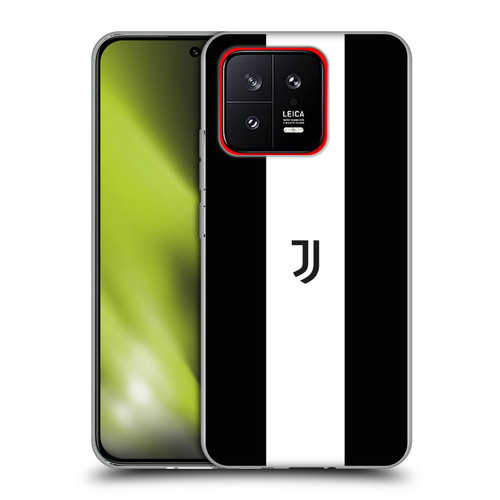 Juventus Football Club Lifestyle 2 Bold White Stripe Soft Gel Case for Xiaomi 13 5G