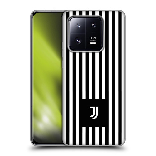 Juventus Football Club Lifestyle 2 Black & White Stripes Soft Gel Case for Xiaomi 13 Pro 5G